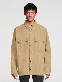 Jacquard Monogram Shirt