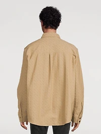 Jacquard Monogram Shirt