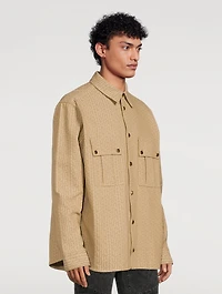 Jacquard Monogram Shirt