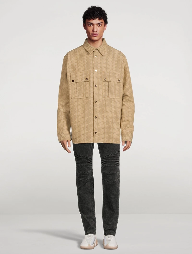 Jacquard Monogram Shirt