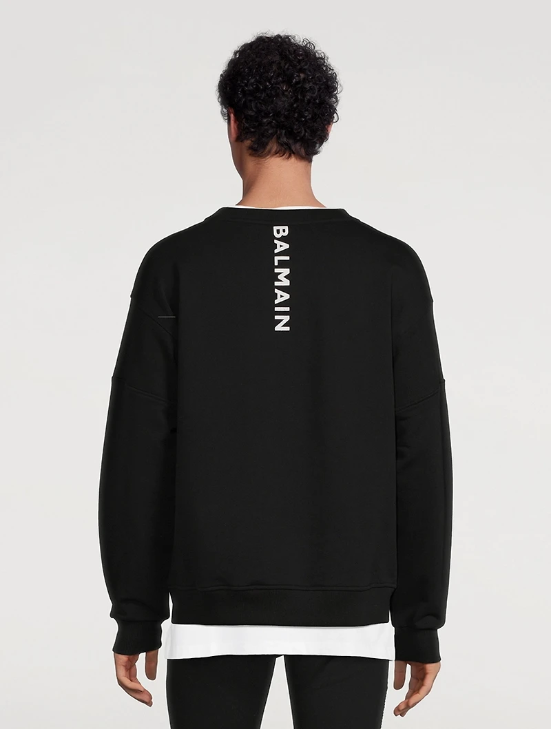 Cotton Logo Sweatshirt