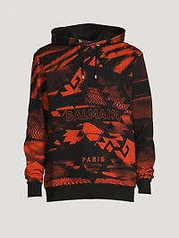 Cotton Printed Logo Hoodie