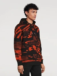 Cotton Printed Logo Hoodie