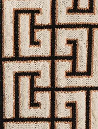 Monogram Blanket Sweater