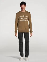 Wool Logo Sweater