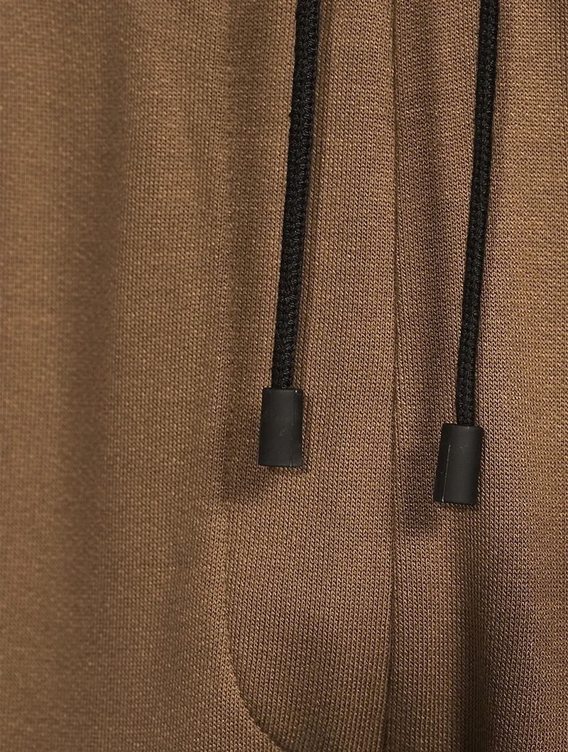 Long Shorts With Side Drawstrings