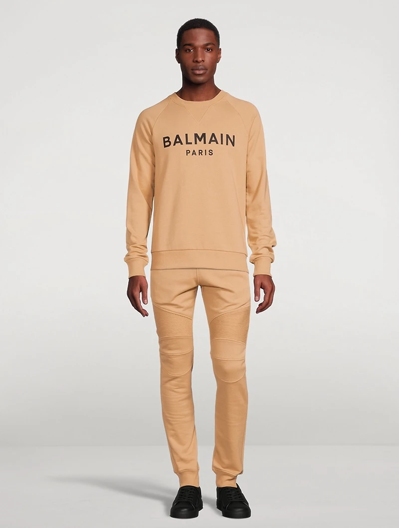 Ribbed Sweatpants With Logo