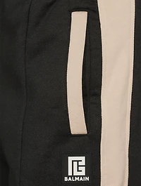 Cotton-Blend Colourblock Sweatpants