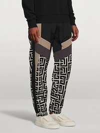 Monogram Nylon Track Pants