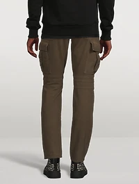 Coated Cargo Pants