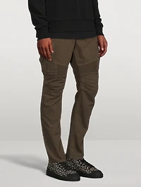 Coated Cargo Pants