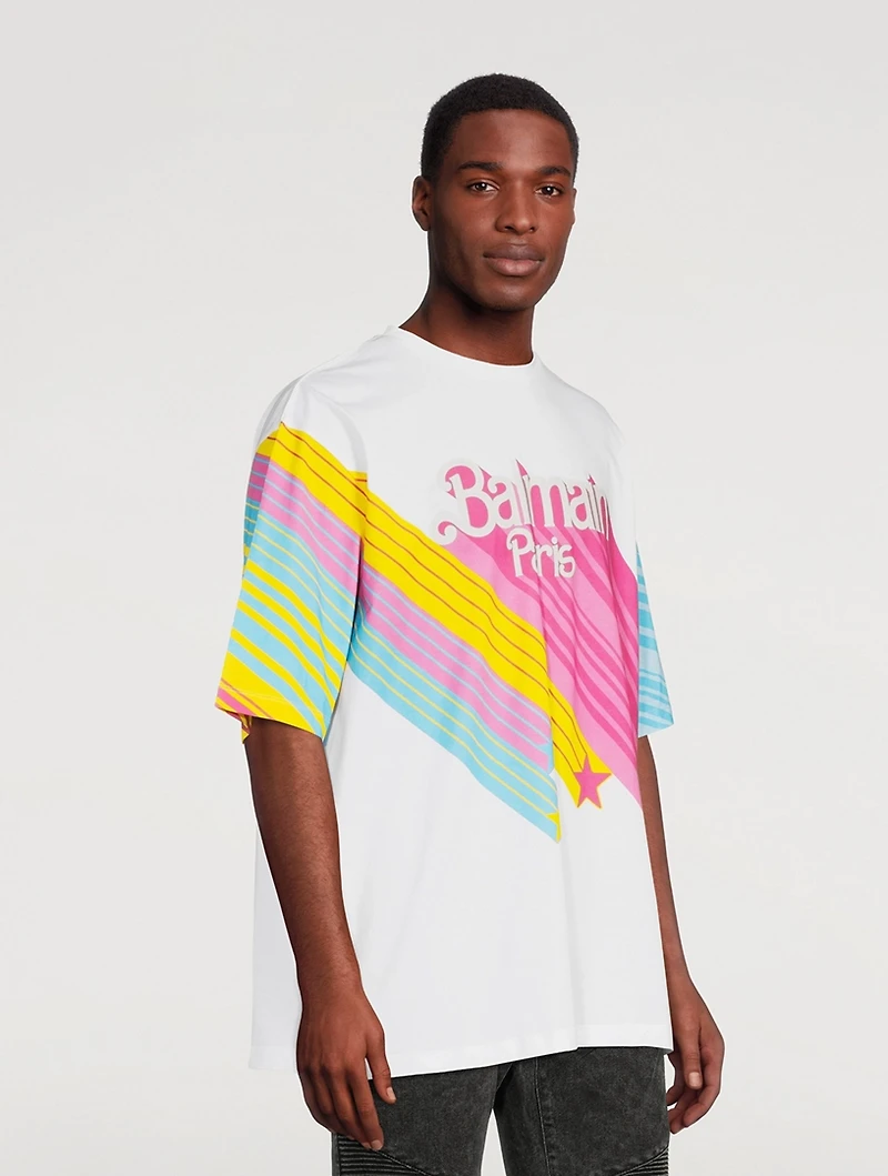 Balmain x Barbie Oversized Logo T-Shirt