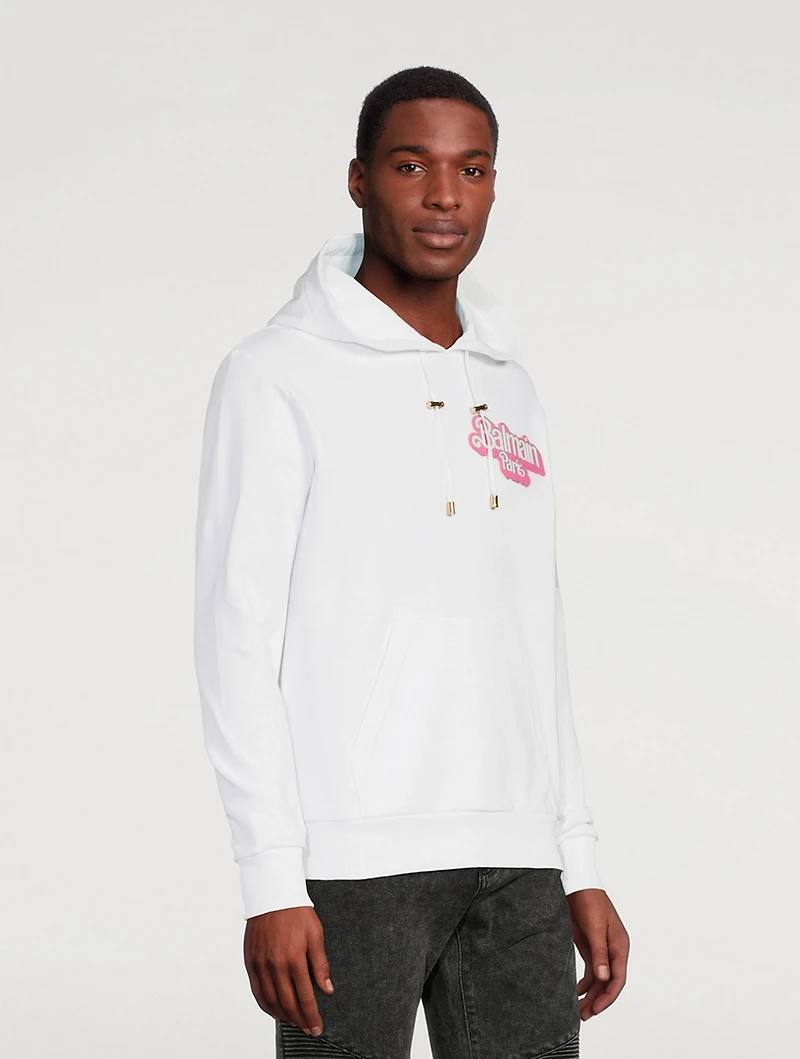 Balmain x Barbie Hoodie With Rubber Patch