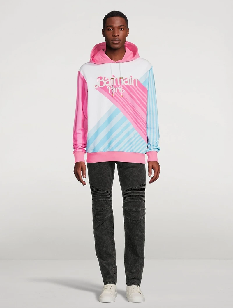Balmain x Barbie Oversized Logo Hoodie
