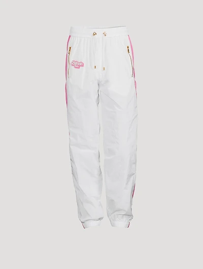 Balmain x Barbie Nylon Track Pants