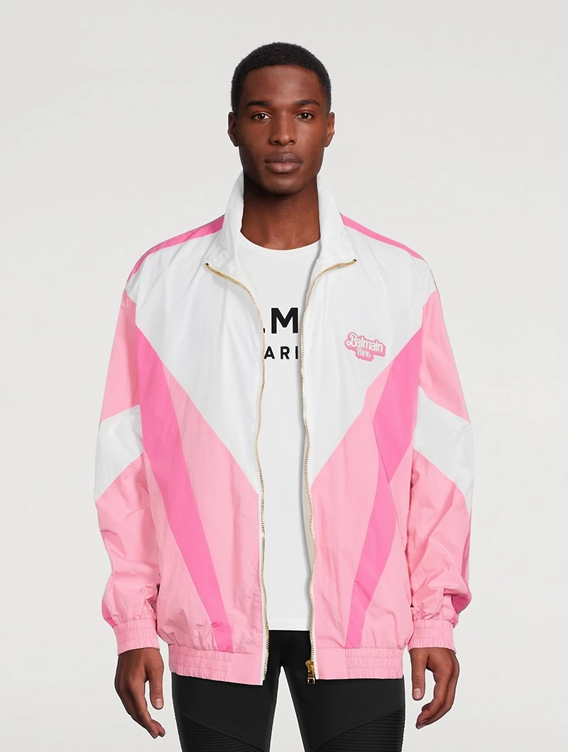 Balmain x Barbie Nylon Track Jacket