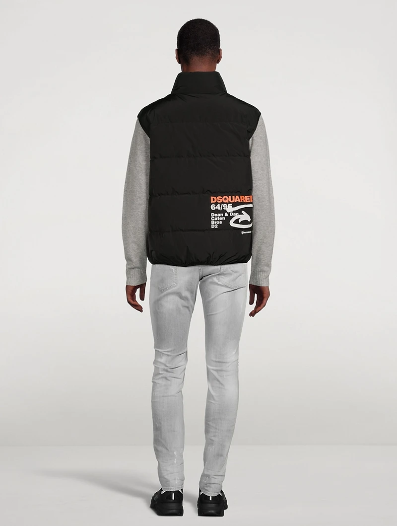 64/95 Arrow Down Puffer Vest