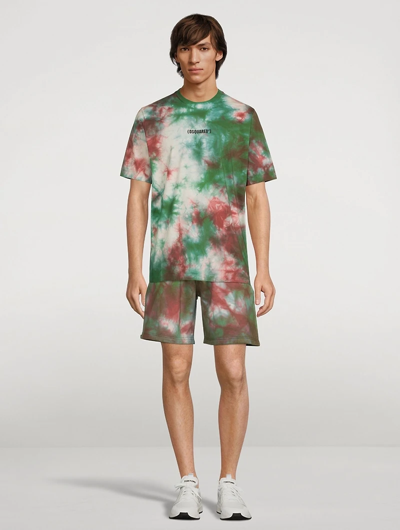 Cotton T-Shirt Tie-Dye Print