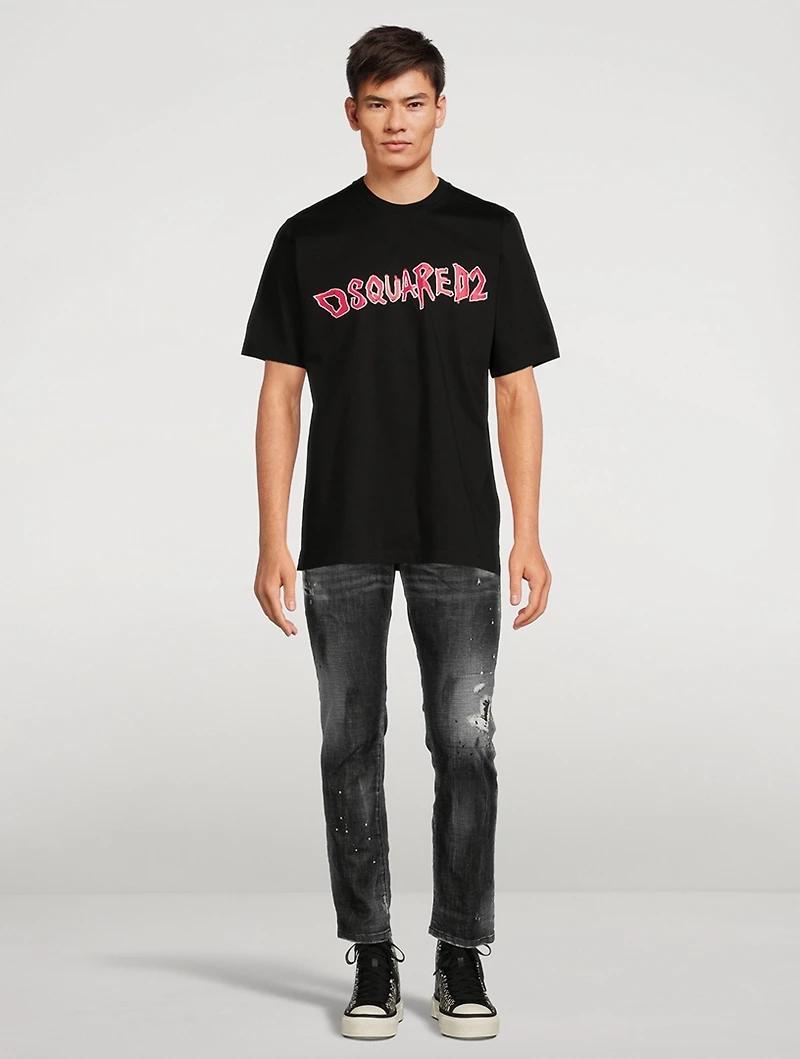 D2 Rock Slouch Cotton T-Shirt
