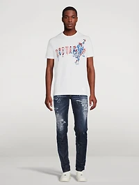 Tiger Doodle Cotton T-Shirt