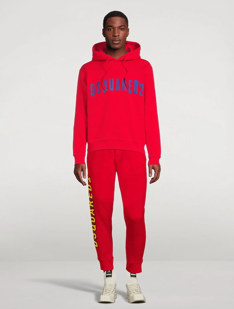 Spray Logo Hoodie