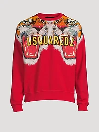 D2Tiger Cotton Sweatshirt