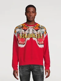 D2Tiger Cotton Sweatshirt