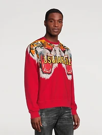 D2Tiger Cotton Sweatshirt