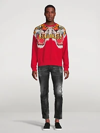 D2Tiger Cotton Sweatshirt
