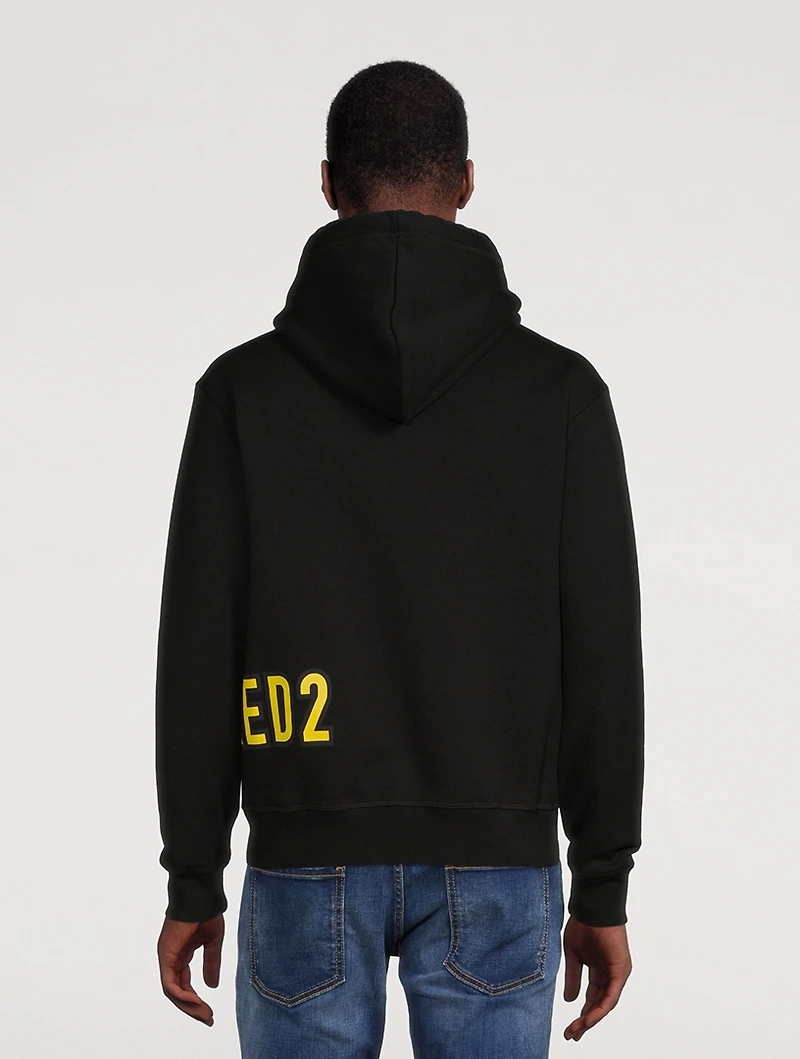 Tiger Face Cotton Hoodie