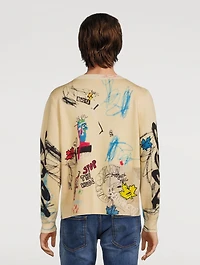 Wool Sweater Street Art Print