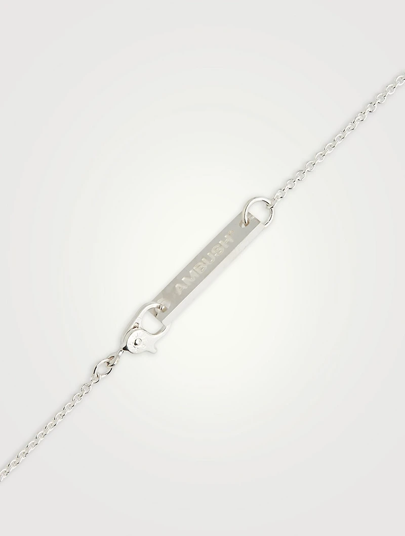 Sterling Silver Mushroom Charm Necklace
