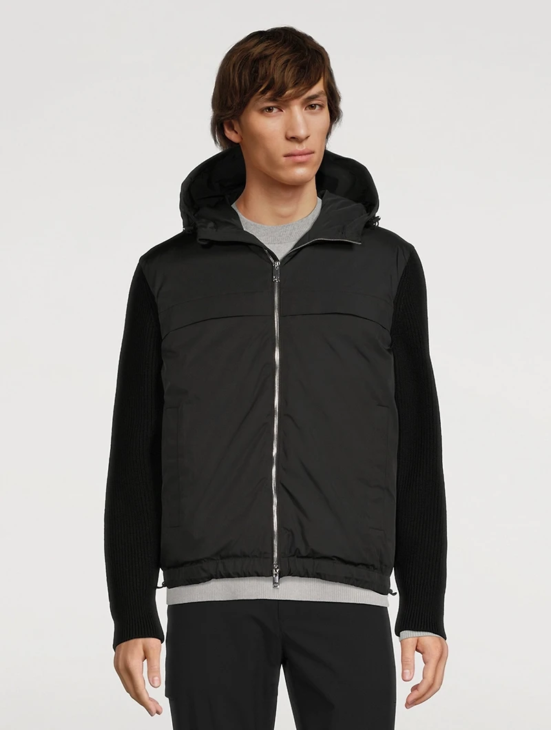 Brandon Hooded Zip Jacket