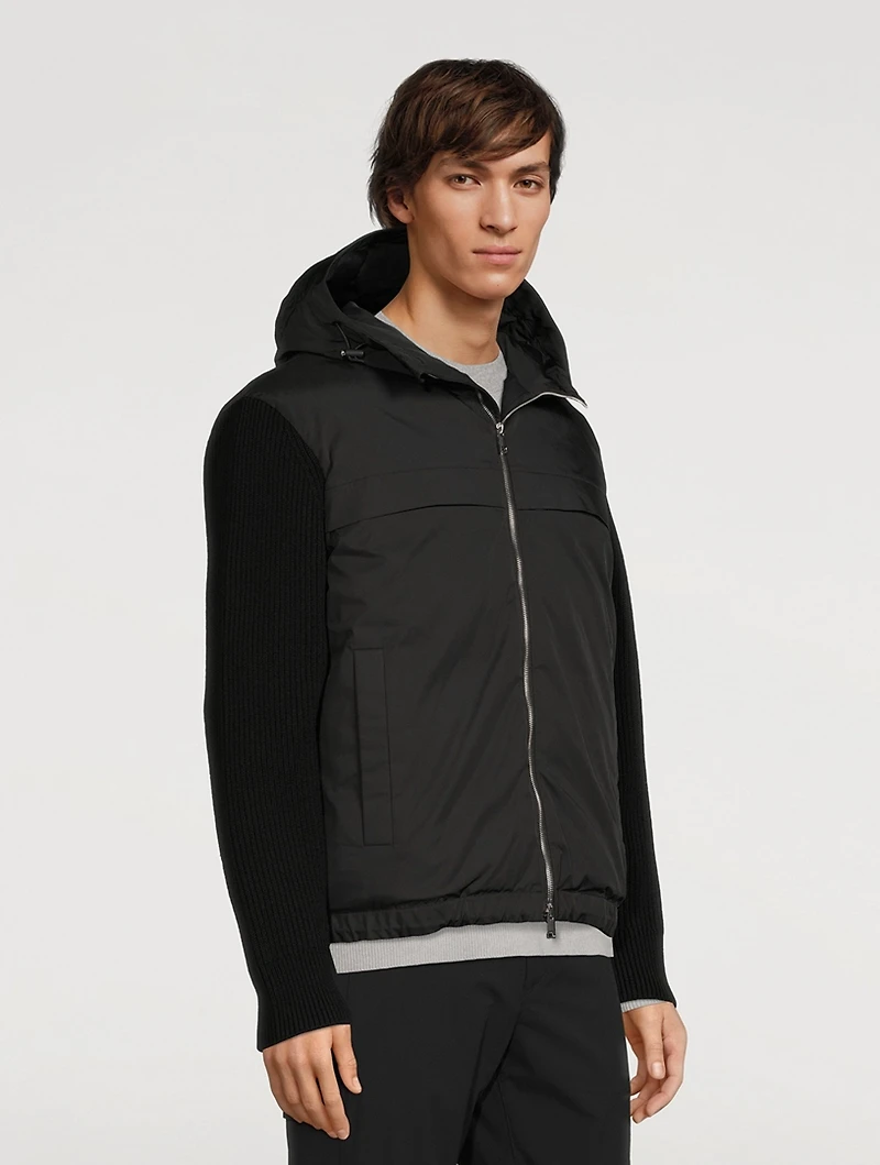 Brandon Hooded Zip Jacket