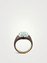Da Funkadelic Signet Ring With Topaz