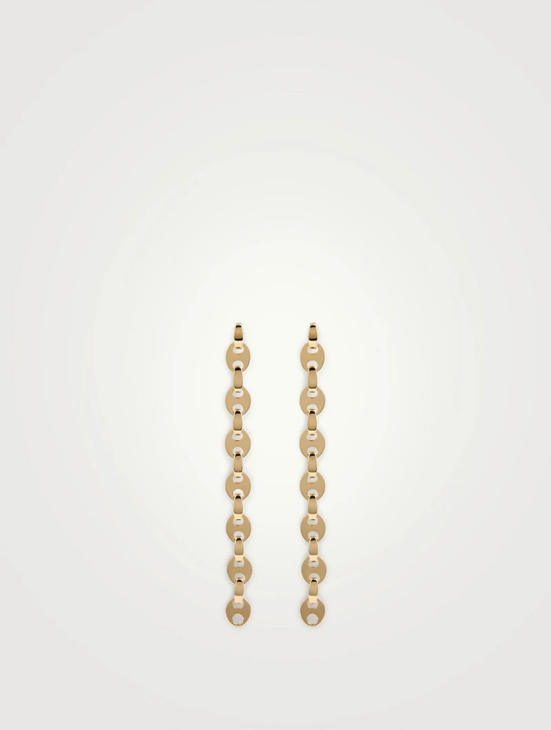 Nano Eight Chain Earrings