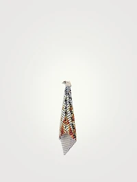 Pixel Flow Earrings In Patchwork Print