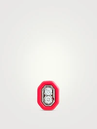 Roma White Gold Earring With Diamonds