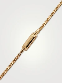 Smile 18K Yellow And White Gold Necklace