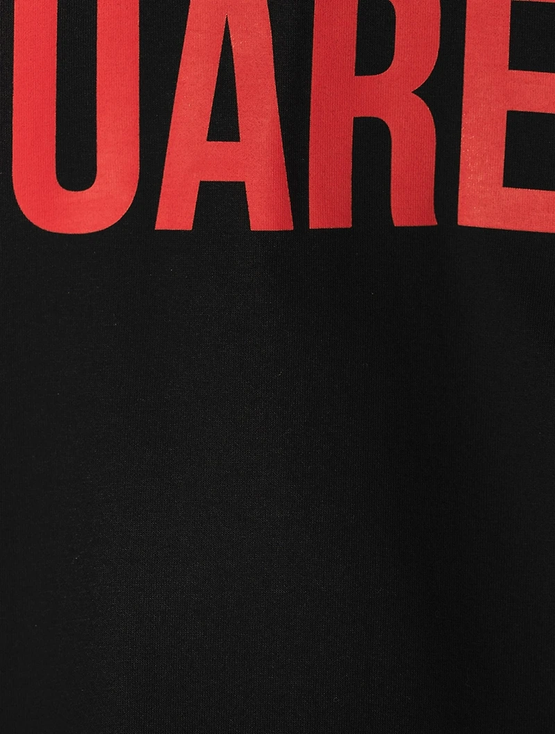 Cotton Slouch T-Shirt With Logo