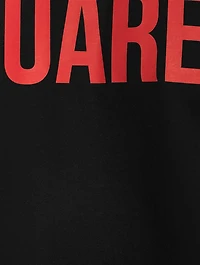 Cotton Slouch T-Shirt With Logo