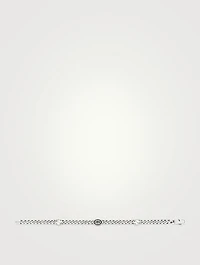 Interlocking G Sterling Silver Bracelet