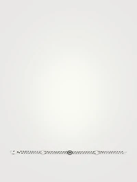 Interlocking G Sterling Silver Bracelet