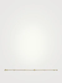 Interlocking G 18K Bracelet With Star