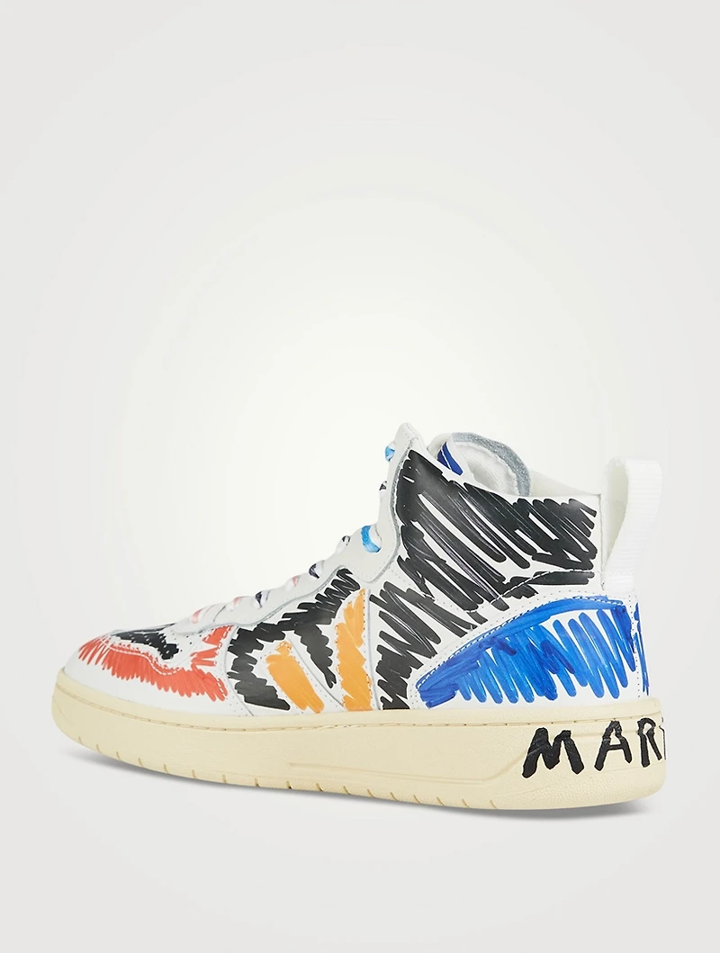 V- Veja X MARNI High-Top Sneakers