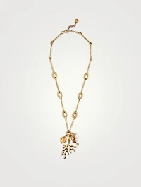 24K Gold Plated Maunaloa Four Charm Necklace