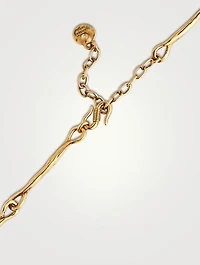24K Gold Plated Maunaloa Four Charm Necklace