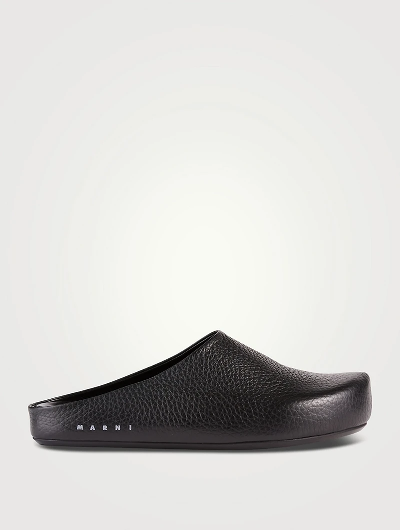 Leather Clog Shoes