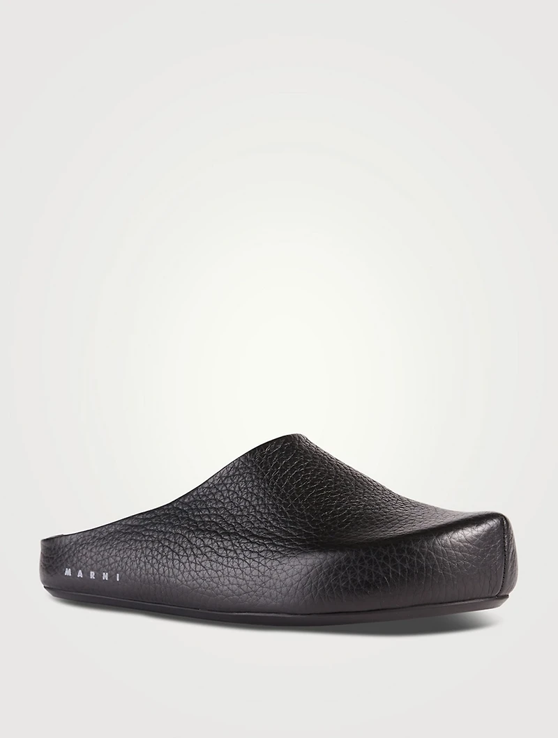 Leather Clog Shoes