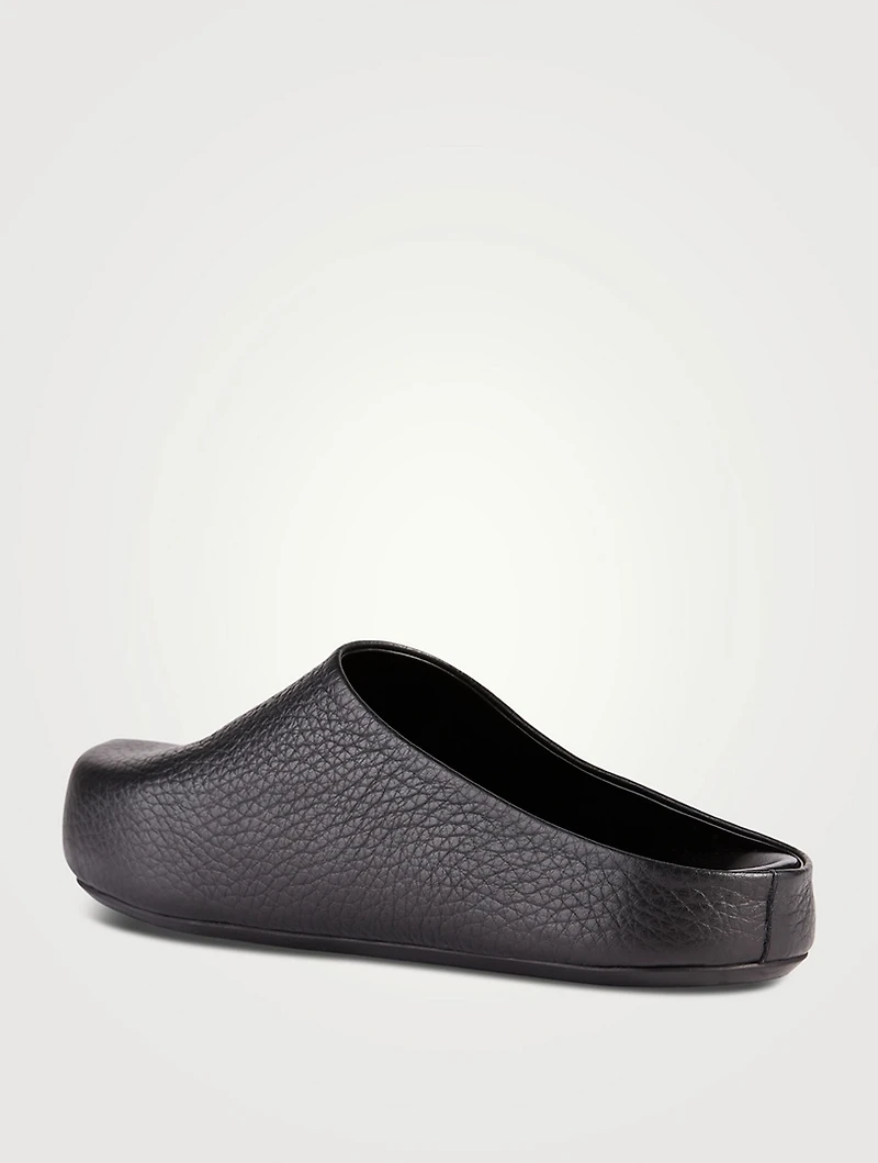Leather Clog Shoes